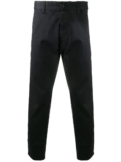 Dsquared2 Straight-leg Trousers In Blue