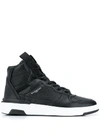 GIVENCHY HIGH-TOP LEATHER SNEAKERS