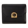 CHRISTIAN LOUBOUTIN CHRISTIAN LOUBOUTIN BLACK ELISA COMPACT WALLET