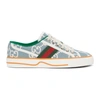 GUCCI Blue GG Supreme 'Gucci Tennis 1977' Sneakers