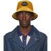 GUCCI GUCCI YELLOW OFF THE GRID GG SUPREME BUCKET HAT