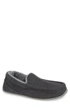 Deer Stags Men's Spun Felt Cozy Slipper In Dark Gray