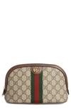 GUCCI LARGE OPHIDIA GG SUPREME CANVAS COSMETICS CASE,62555196IWG