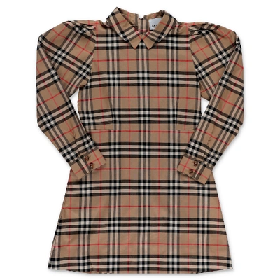 Burberry Kids' Dress In Check
