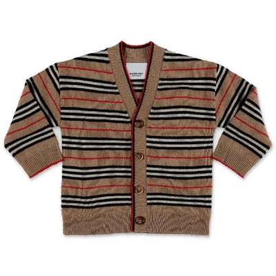 Burberry Babies' Sweater In Archive Beige