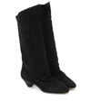 ISABEL MARANT DATHY'S SLOUCHY SUEDE BOOTS,P00488788