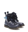 MONNALISA 缀饰人造皮革及踝靴,P00496321