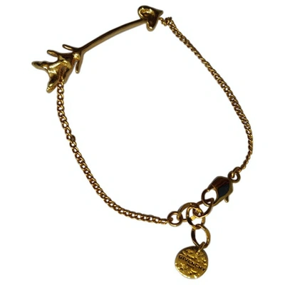 Pre-owned Givenchy Gold Metal Bracelet