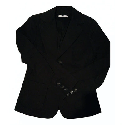 Pre-owned Marella Black Cotton Jacket