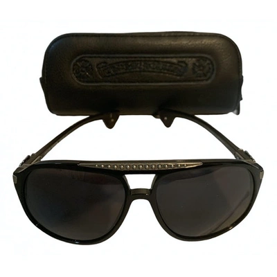 Pre-owned Chrome Hearts Black Sunglasses