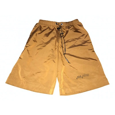 Pre-owned A-cold-wall* Orange Shorts
