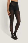 NA-KD REBORN Leo Tights 50 DEN Black