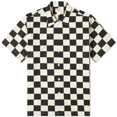 The Real Mccoys The Real Mccoy's Buco Checkered Shirt In Black