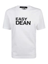 Dsquared2 Easy Dean T-shirt In White