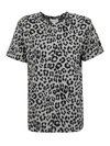 KENZO ANIMAL PRINT T-SHIRT IN GREEN