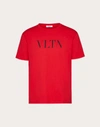 Valentino Regular Fit Vltn T-shirt In Red/black