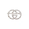 GUCCI GG CRYSTAL-EMBELLISHED HAIR CLIP,3252619