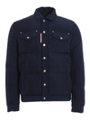DSQUARED2 SHIRT-STYLE PUFFER JACKED