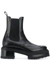 Pierre Hardy Platform Ankle Boots In Black
