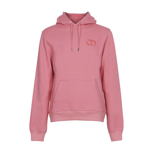 Dior Cd Embroidery Hoodie In Pink | ModeSens