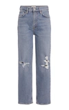 Agolde Blue Wilder Comfort Straight Jeans