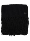 SAINT LAURENT KNITTED SCARF,11443534