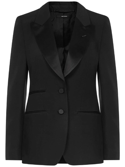 Tom Ford Blazer In Black