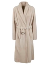 BRUNELLO CUCINELLI BELT-TIE MID-LENGTH COAT,MPMRA9297 .C6307