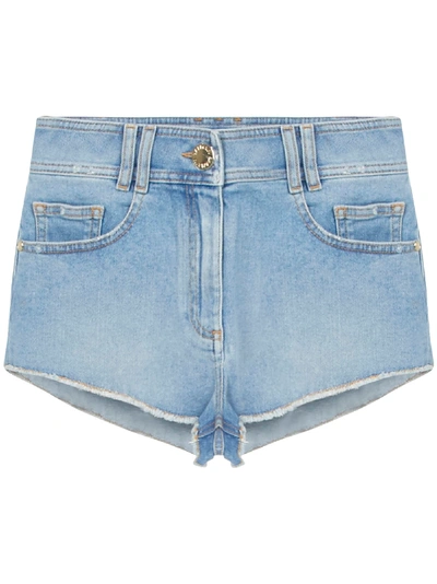 Balmain Paris Shorts In Light Blue