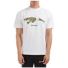 PALM ANGELS CROCODILE T-SHIRT,11444465