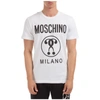 MOSCHINO DOUBLE QUESTION MARK T-SHIRT,11444424