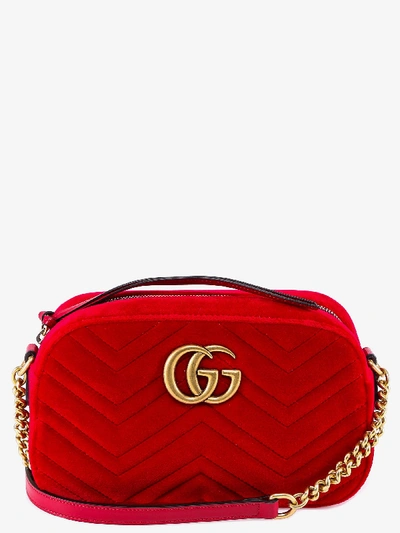 Gucci Gg Marmont In Red