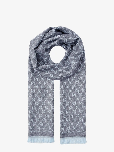 Gucci Scarf In Light Blue