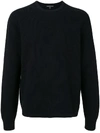 JAMES PERSE LONG SLEEVE THERMAL CASHMERE SWEATER