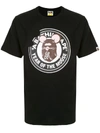 A BATHING APE LOGO PATCH T-SHIRT