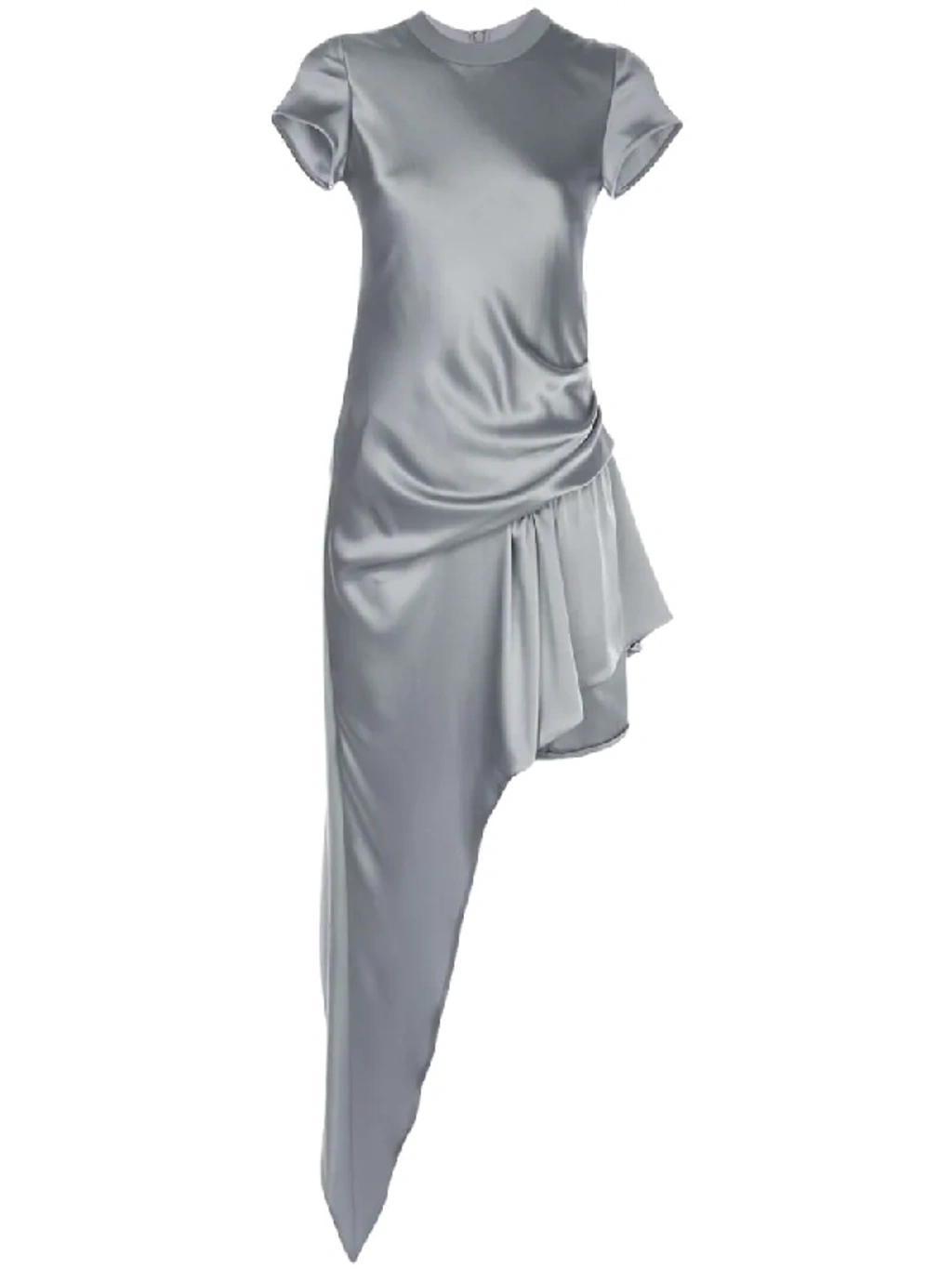 navy blue dress for baby girl Alexander Wang Tailored Asymmetric Midi Dress | White main image 1