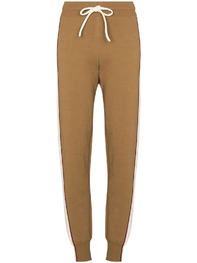 See By Chloé Knitted Track Trousers In Brown