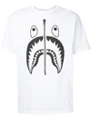 A BATHING APE FACE PRINT CREWNECK T-SHIRT