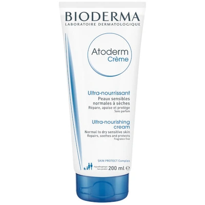 Bioderma Atoderm Nourishing Cream For Dry And Sensitive Skin 200ml