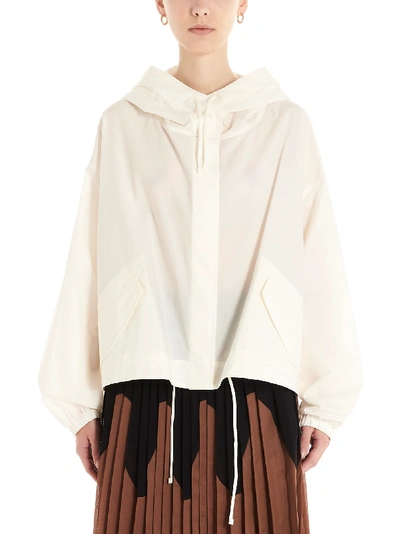 Jil Sander Essential Jacket In White