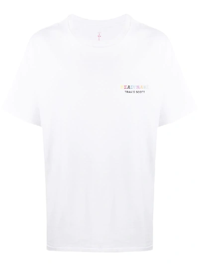 Readymade Crew Neck Printed Logo T-shirt In White