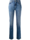 7 FOR ALL MANKIND THE STRAIGHT SOHO LIGHT JEANS