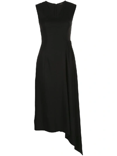 Adam Lippes Kleid Mit Falten In Black