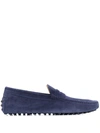 TOD'S CITY GOMMINO DRIVING TEXTURED LOAFERS