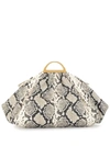 THE VOLON GABI SHELL CLUTCH BAG