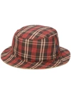 ANGLOZINE REVERSIBLE CHECK HAT