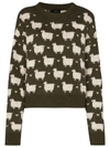 ALANUI BRUSHED SHEEP CREWNECK JUMPER