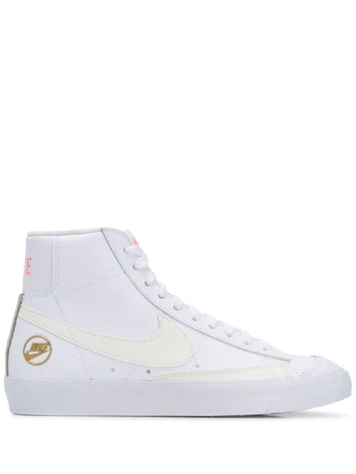 Nike Blazer Mid Vintage 77 Trainers Dc1421-100 In White