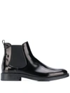 TOD'S LEATHER ANKLE BOOTS