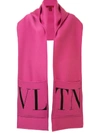 VALENTINO VLTN 贴袋围巾